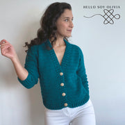 Crochet Tutorial Cardigan Adora