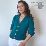 Crochet Tutorial Cardigan Adora