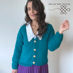Crochet Tutorial Cardigan Adora
