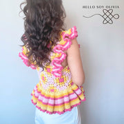 Tutorial a Crochet Top Arlequín
