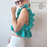 Tutorial a Crochet Top Arlequín