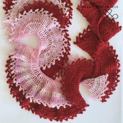 Patrón a Crochet Bufanda Áurea