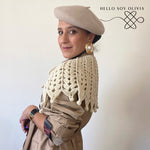 Patrón a Crochet Capelet N°47