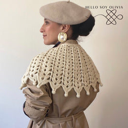 Patrón a Crochet Capelet N°47