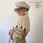 Patrón a Crochet Capelet N°47