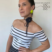 Video Tutorial a Crochet Choker Orquidea