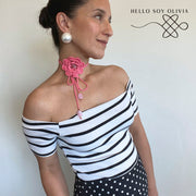 Video Tutorial a Crochet Choker Orquidea