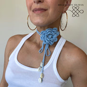 Video Tutorial a Crochet Choker Orquidea