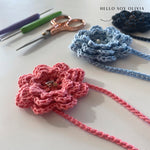 Video Tutorial a Crochet Choker Orquidea