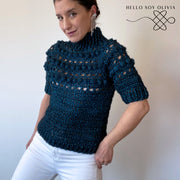 Tutorial a Crochet Sweater Croix