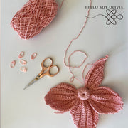 Tutorial a Crochet Flor Tropical