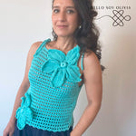 Tutorial a Crochet Flor Tropical