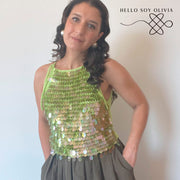 Patrón a Crochet Top LollyPop