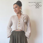 Crochet Tutorial Marine Cardigan