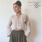 Crochet Tutorial Marine Cardigan