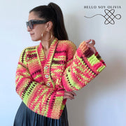 Crochet Tutorial Marine Cardigan