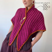 Tutorial a Crochet Shawl Marine