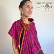 Tutorial a Crochet Shawl Marine