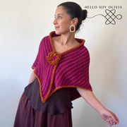 Tutorial a Crochet Shawl Marine