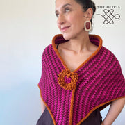 Tutorial a Crochet Shawl Marine