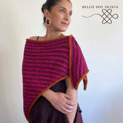 Tutorial a Crochet Shawl Marine