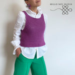 Tutorial a Crochet Top Marine