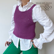 Tutorial a Crochet Top Marine