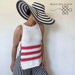 Tutorial a Crochet Top Marine