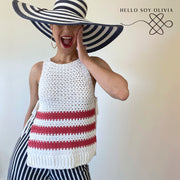 Tutorial a Crochet Top Marine