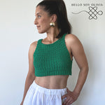 Tutorial a Crochet Top Marine