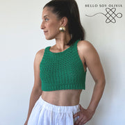 Tutorial a Crochet Top Marine