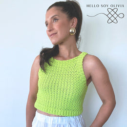 Tutorial a Crochet Top Marine