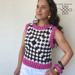 Patrón a Crochet Pixel Vest