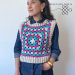 Patrón a Crochet Pixel Vest