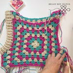 Patrón a Crochet Pixel Vest