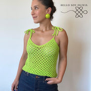 Crochet Video Tutorial Pixel Basic Tank Top