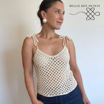 Video Tutorial a Crochet Pixel Basic Tank Top