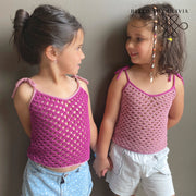 Video Tutorial a Crochet Pixel Basic Tank Top