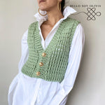 Tutorial a Crochet Sweater Vest Poppet
