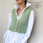 Tutorial a Crochet Sweater Vest Poppet