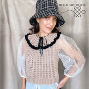 Tutorial a Crochet Sweater Vest Poppet