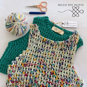 Tutorial a Crochet Sweater Vest Poppet