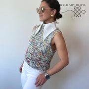 Tutorial a Crochet Sweater Vest Poppet