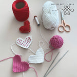 Patrón a Crochet Corazón Valentín