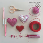 Patrón a Crochet Corazón Valentín