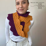 Video Tutorial a Crochet Bufanda Verso