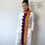 Video Tutorial a Crochet Bufanda Verso