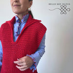 Crochet Tutorial Marine Sweater Vest