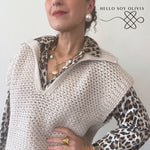 Crochet Tutorial Marine Sweater Vest