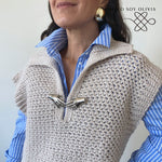 Crochet Tutorial Marine Sweater Vest